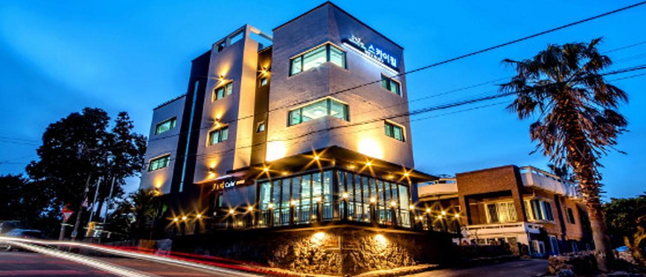 Jeju Skyhill Pension مدينة سيوجويبو المظهر الخارجي الصورة